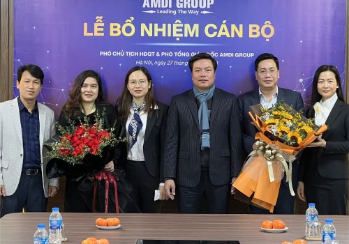AMDI GROUP BỔ NHIỆM CÁC VỊ TRÍ LÃNH ĐẠO CHỦ CHỐT