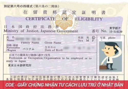 Trọn bộ thông tin mới nhất về COE - Tư cách lưu trú tại Nhật