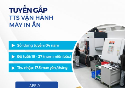 ĐƠN HÀNG VẬN HÀNH MÁY IN ẤN